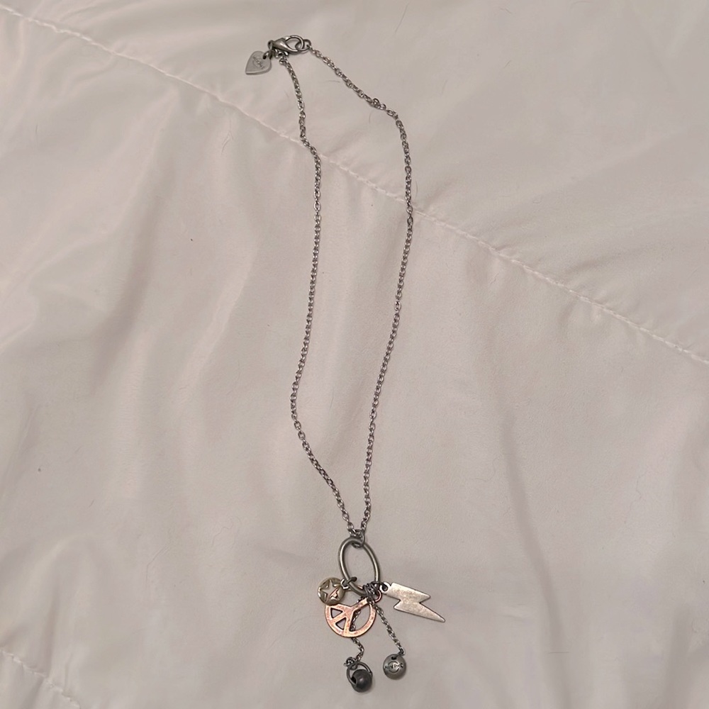 Hard Rock Café Charm Necklace